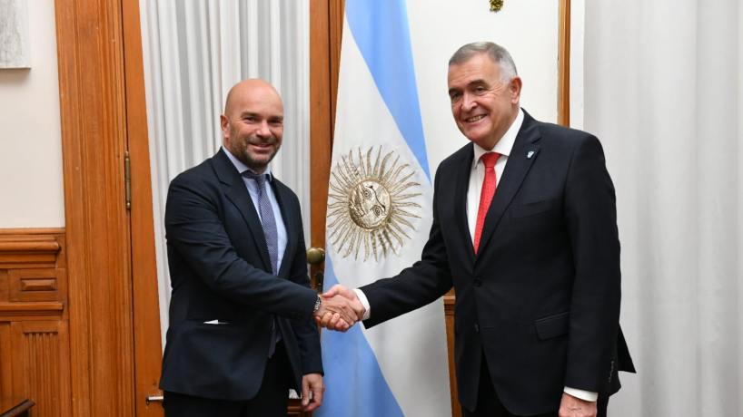 Jaldo recibió al embajador de la Unión Europea en Argentina
