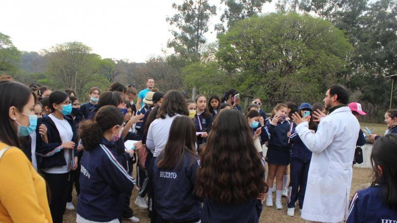 Estudiantes visitan la Planta Potabilizadora de El Cadillal