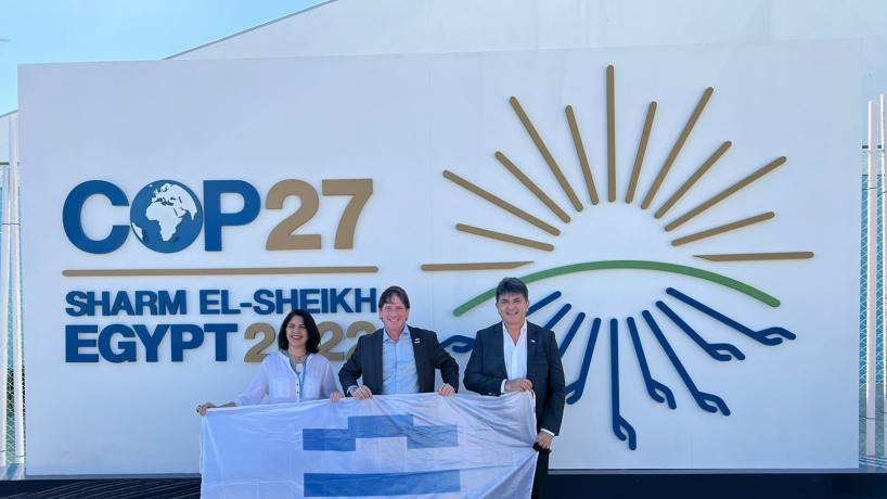 Tucumán está presente en la COP27 - Cumbre para el Cambio Climático