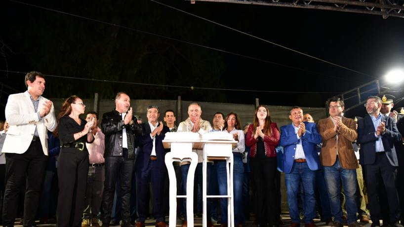 Jaldo inauguró obras en el marco de los 49 años de municipalización
