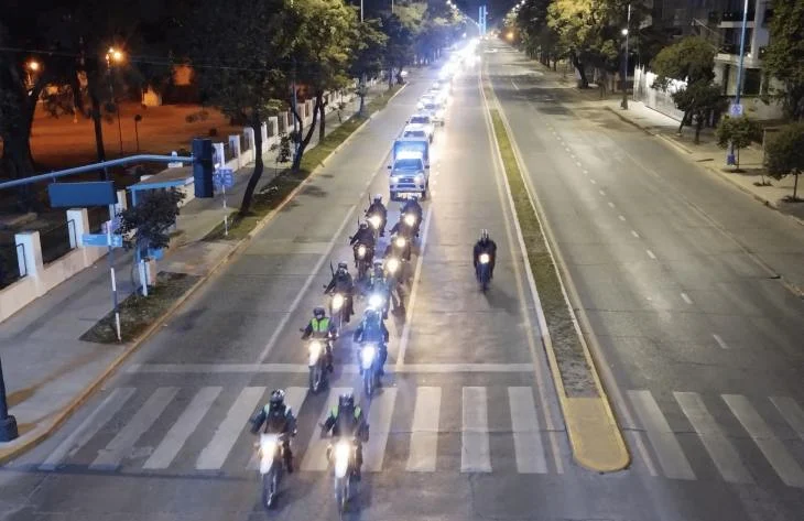 La Unidad Regional Capital realizó un operativo extendido de prevención del delito