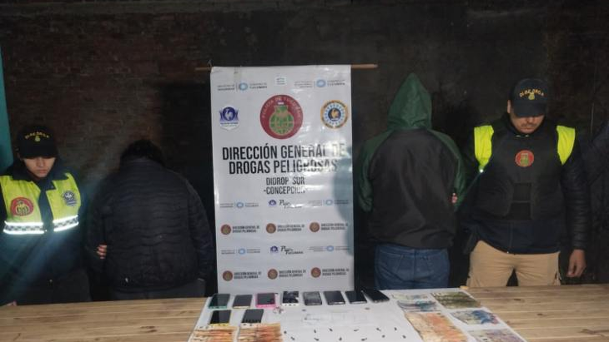 desbaratan cuatro kioscos de venta de drogas