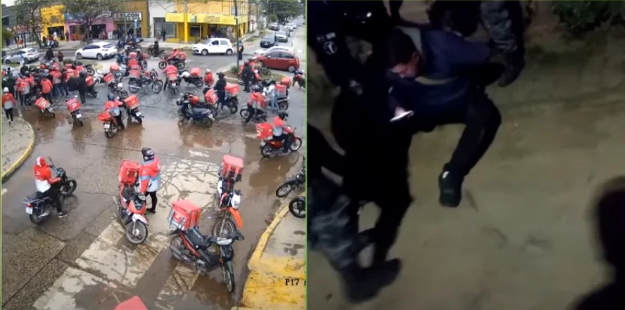 Cadetes de PedidosYa denuncian que sufren constantes persecuciones que les impiden trabajar