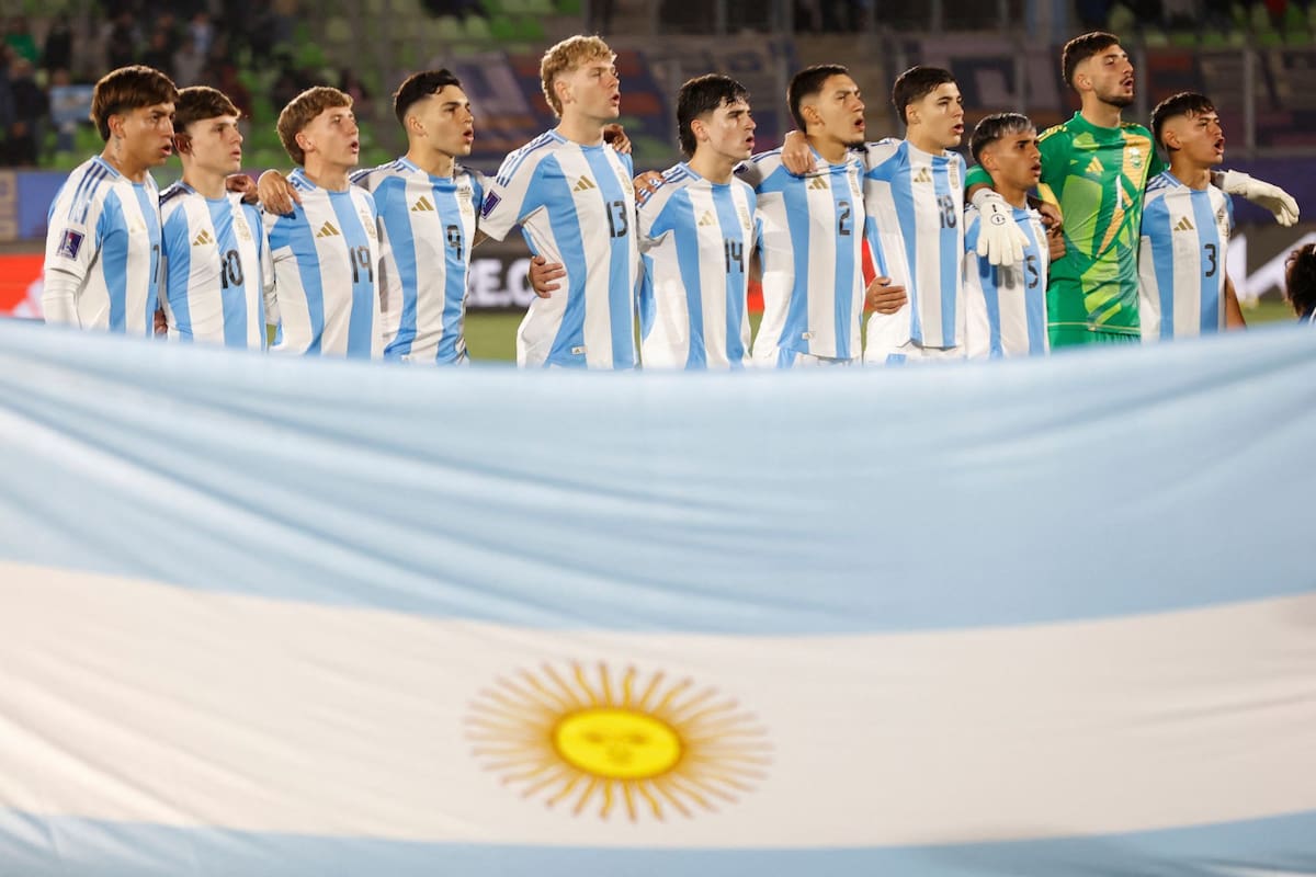 Dónde ver en directo online Argentina vs. Nigeria por el Mundial Sub 20 Chile 2025
